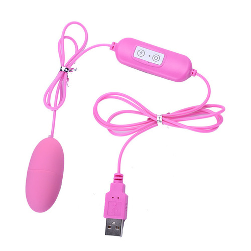 USB variable frequency strong vibration single jump double vibrator remote control double shock fun vibrator adult sex toy Huole