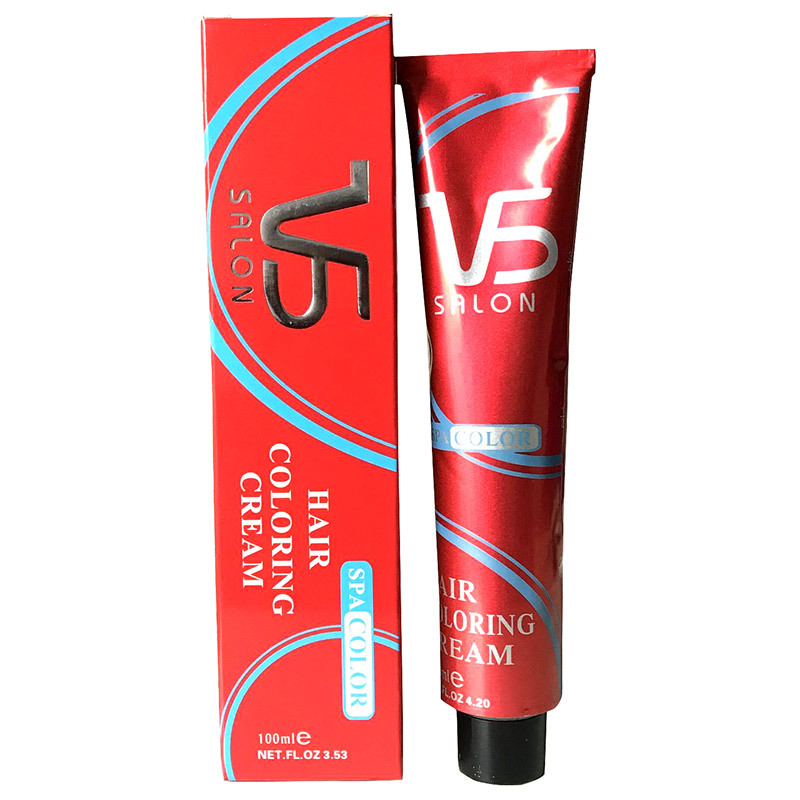 廠家直銷染發劑2019流行色白發轉黑發藍黑色染膏發廊用單支染發膏