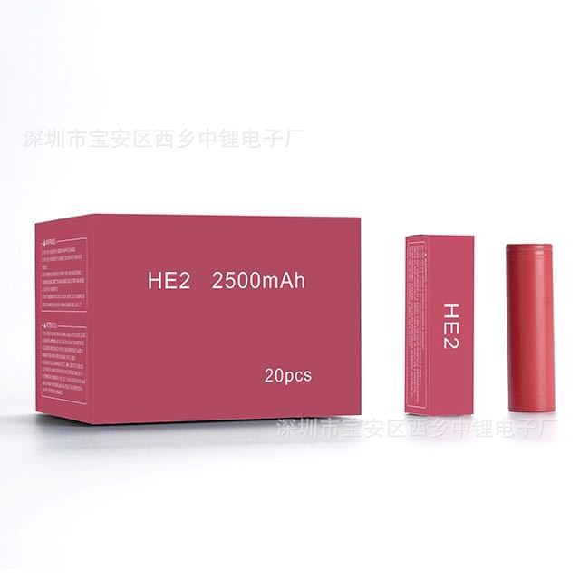 厂家直销 韩国原装 LG18650锂电池 LGHE2 2500mah 可30A持续放电