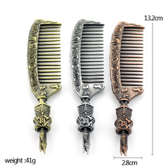 米迪狐 哈利波特復古梳 霍格沃茨學院風梳子周邊禮物 廠家直銷