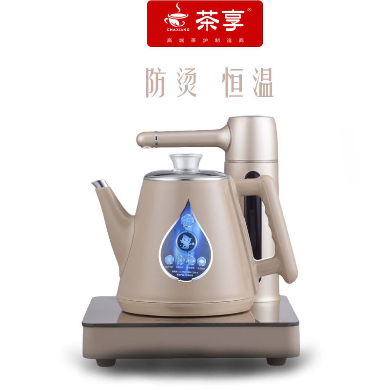 智能 防烫 热水壶 自动上水 电热水壶 电茶炉 煮茶壶 煮水壶 家电|ru