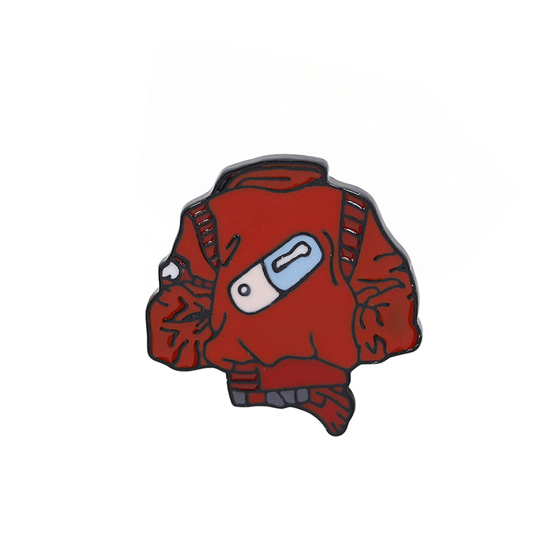 Hip-Hop Style Hip-Hop Pin Geometric Lips Eye Alloy Enamel Plating Unisex Brooches