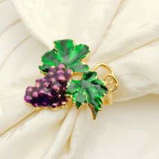 酒店西餐厅水果葡萄餐巾扣餐巾环餐巾圈厂家批发