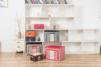 600D牛津布廠家直銷收納箱鋼架折疊防水玩具室內居家儲物整理箱