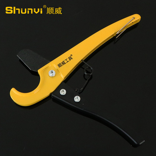 Factory Direct Sale Five-Five Tools Shunwei PVC Pipe Cutter Labor-Saving Multi-Function Plastic PVC Water Pipe Shears