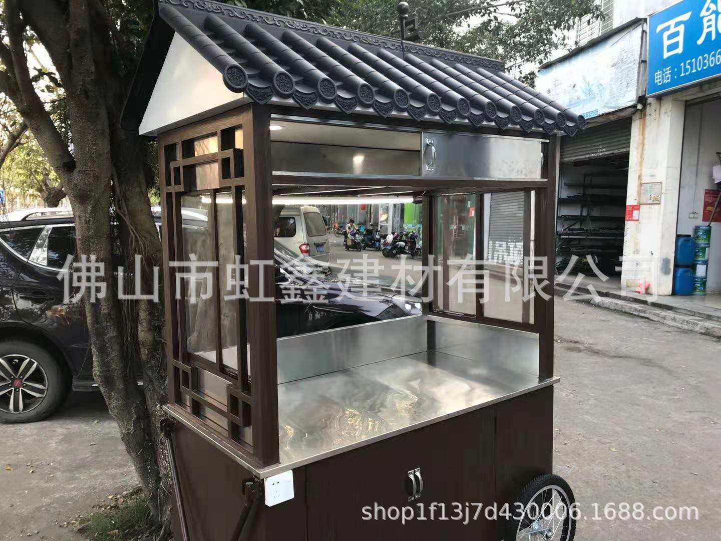 小吃车仿古一体瓦 仿古小青瓦 仿古一体瓦厂家 树脂瓦 树脂小青瓦