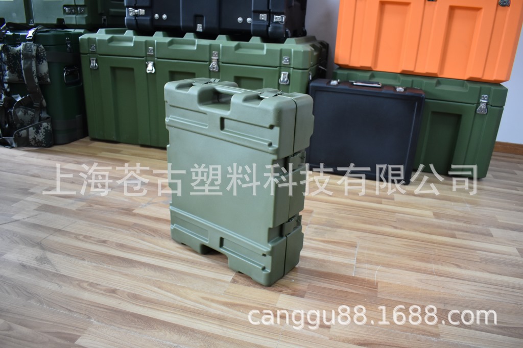 滚塑弹药箱 体能训练箱批发军绿色子弹箱弹药携行箱可装30KG沙子-阿里巴巴