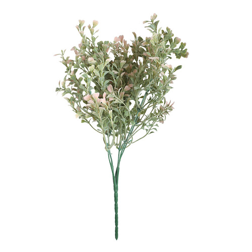 Manufacturer INS style lucky four-leaf clover artificial flower home decoration wedding plant wall bouquet artificial flower MW73776