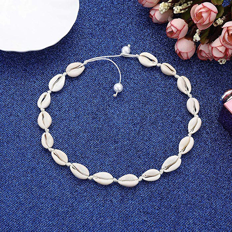 Shell Material Shell Pattern Classic Style Shell Shell Women's Necklace