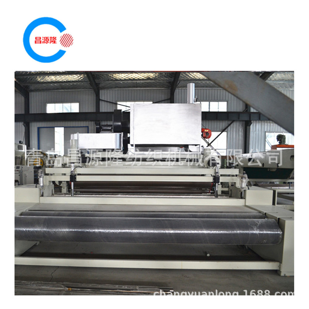 青岛厂家制造 质量优成卷机收卷机 无胶棉生产线设备