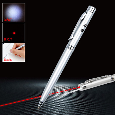 Manufactor wholesale multi-function LED Light pen Infrared ball pen customized LOGO Printing Engraving