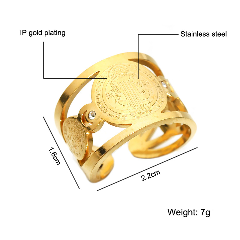 Elegant Religious Ring