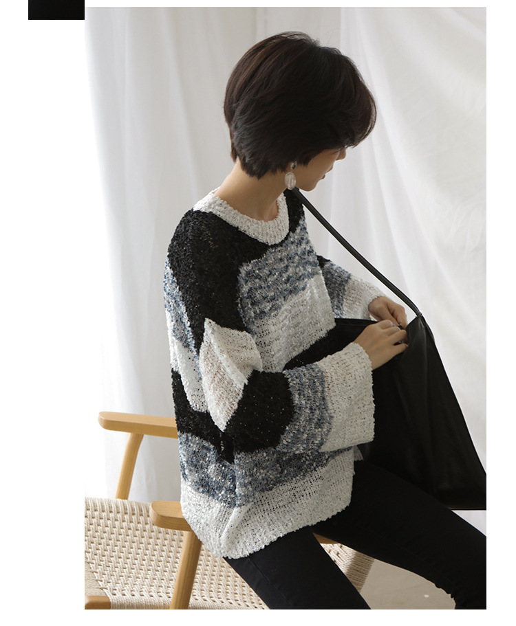 Pull femme en Fibre de polyester Polyester  - Ref 3414624 Image 33