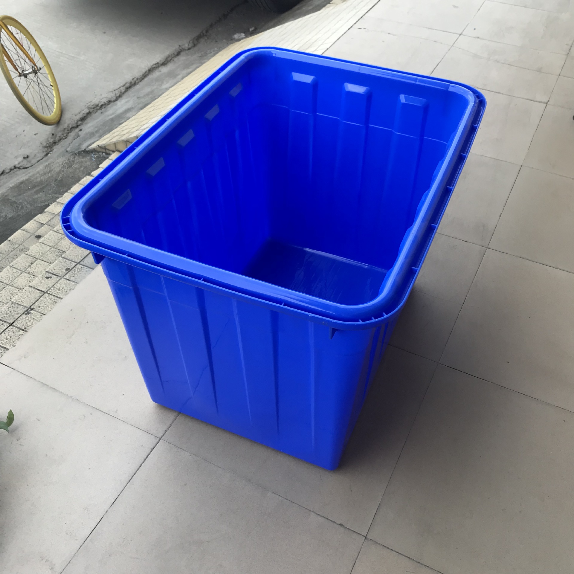 600升大号牛筋水箱 印染周转箱1105*885*700mm熟料瓷砖箱