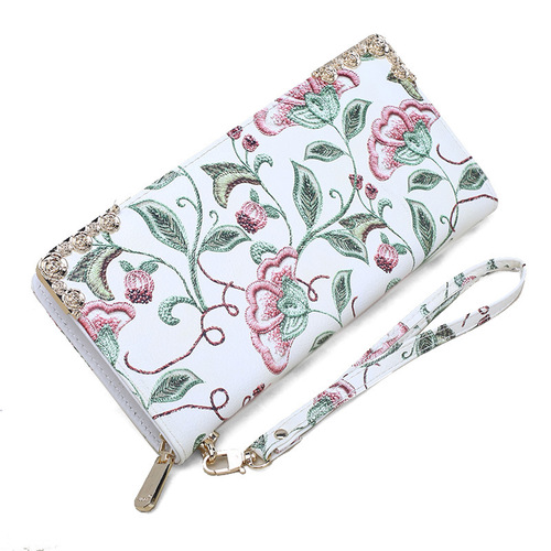 Women's Wallet Long Handle Korean Style Zipper Bag Large Capacity Phone Bag Simple and Versatile Handbag Refined Style Wholesale C