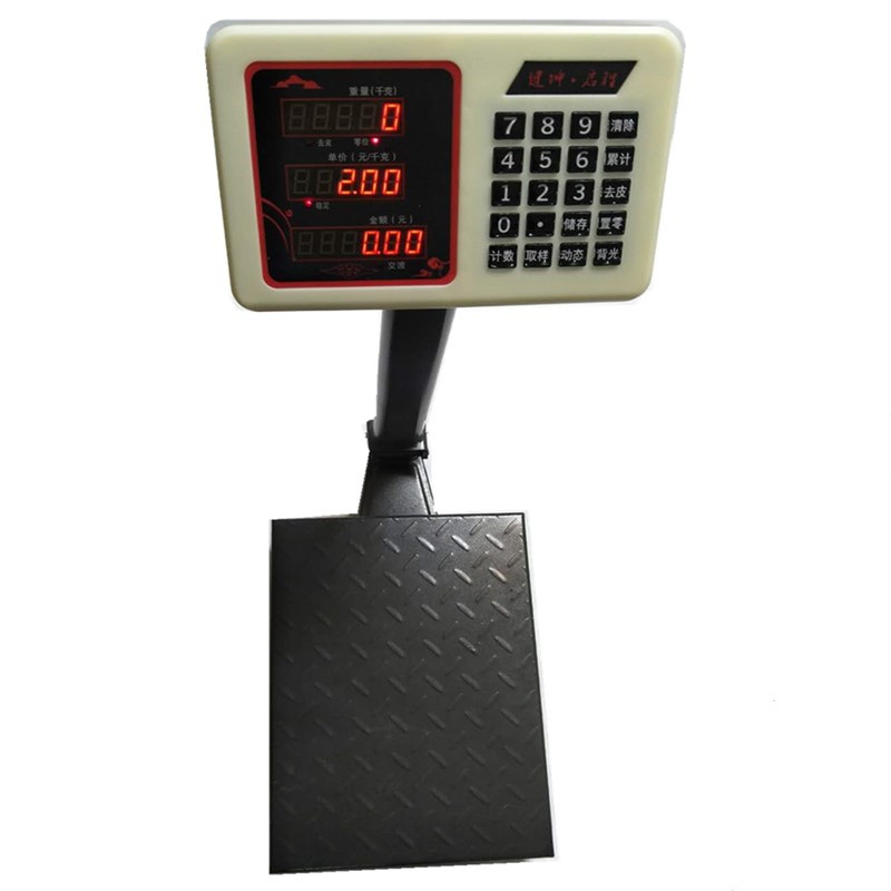 电子秤健坤 启程180公斤省电水晶按键稳定性好