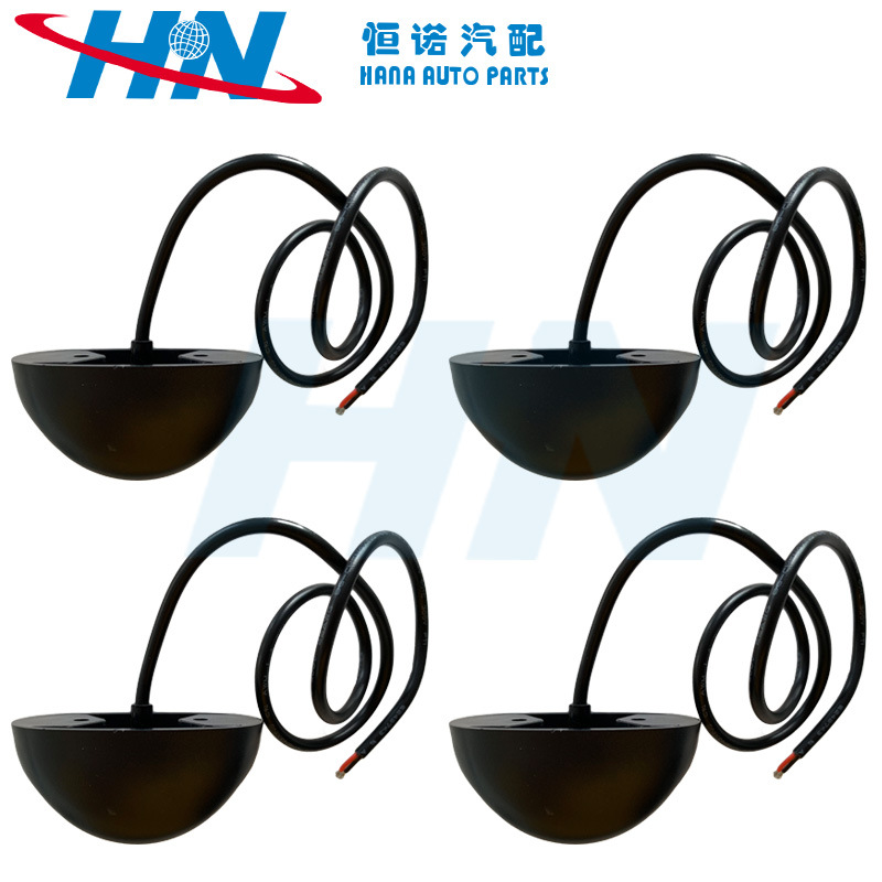 Ventas de fábrica rojo y amarillo de dos colores luz lateral LED camión luz lateral 2LED piraña 10-30V camión luz trasera