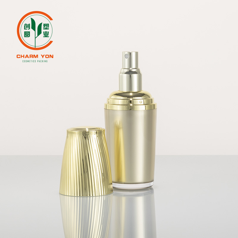 广州工厂批发 50ml化妆品瓶空瓶亚克力 水乳喷雾瓶 可印制logo