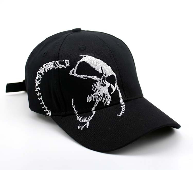 Personalised Skull Baseball Cap For Men And Women Summer Hat_voghion.com