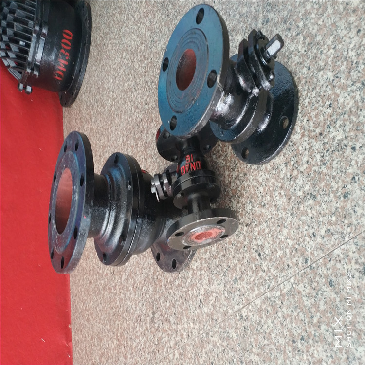 厂家供应 Q41F-10/16国标铸铁法兰式软密封球阀 双由令球阀 DN125