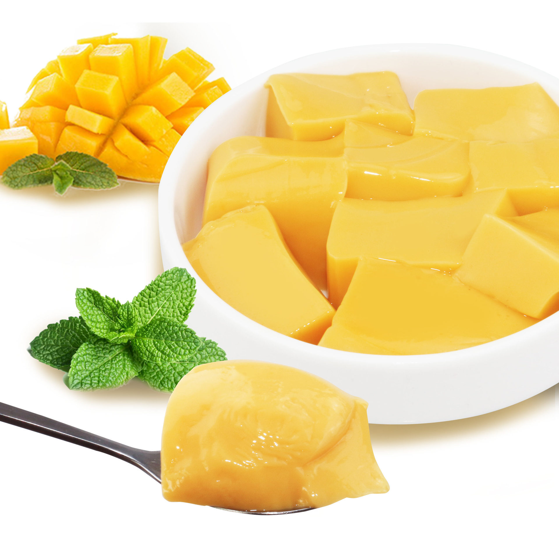 佰思宜 木瓜牛奶布丁芒果原浆布丁果冻 厂家批发