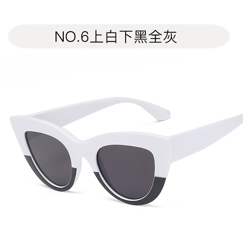 2018 europeo y americano retro gato ojo gafas de sol transfronterizo moda gafas de sol
