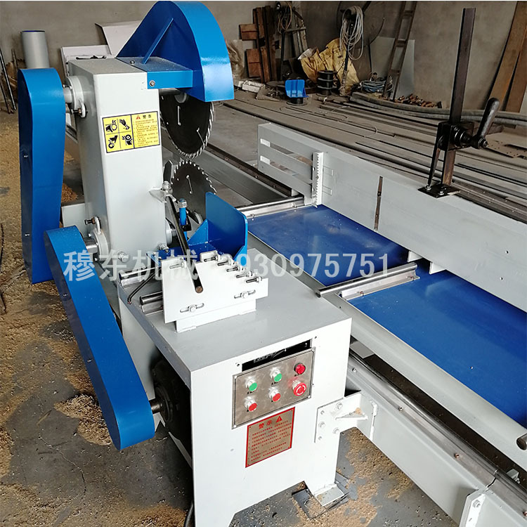 新款木工圆木裁板锯 精密圆木推台锯开料推台锯