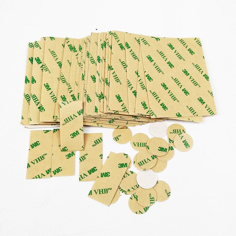 9473PC纯胶膜VHB强力透明双面胶带耐高温透明无基材胶带定制