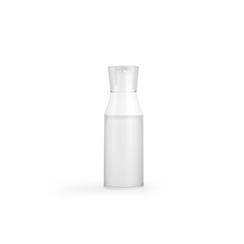 100mL COMO hombro oblicuo loción de boca de pájaro botella de loción de plástico transparente cosméticos materiales de embalaje al por mayor