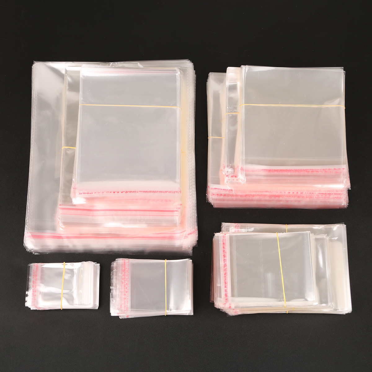 Simple Style Transparent Plastic Jewelry Packaging Bags display picture 2