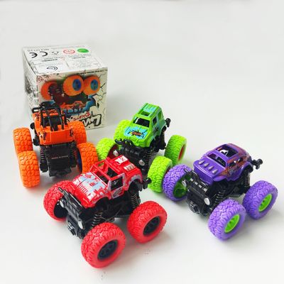 Inertia Dynamic Stunt Car The four-wheel drive children boy Model cars Toys SUVs Sealed box