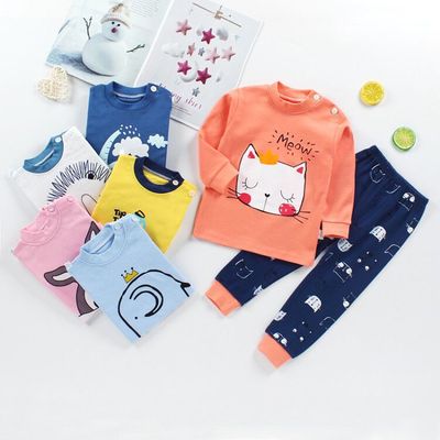 baby Long johns suit children Underwear baby clothes girl spring and autumn Boy Underwear set