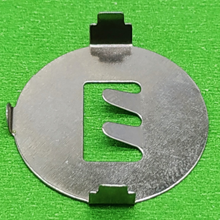 供应CR2025直脚电池扣 2025电池弹片 2025电池座