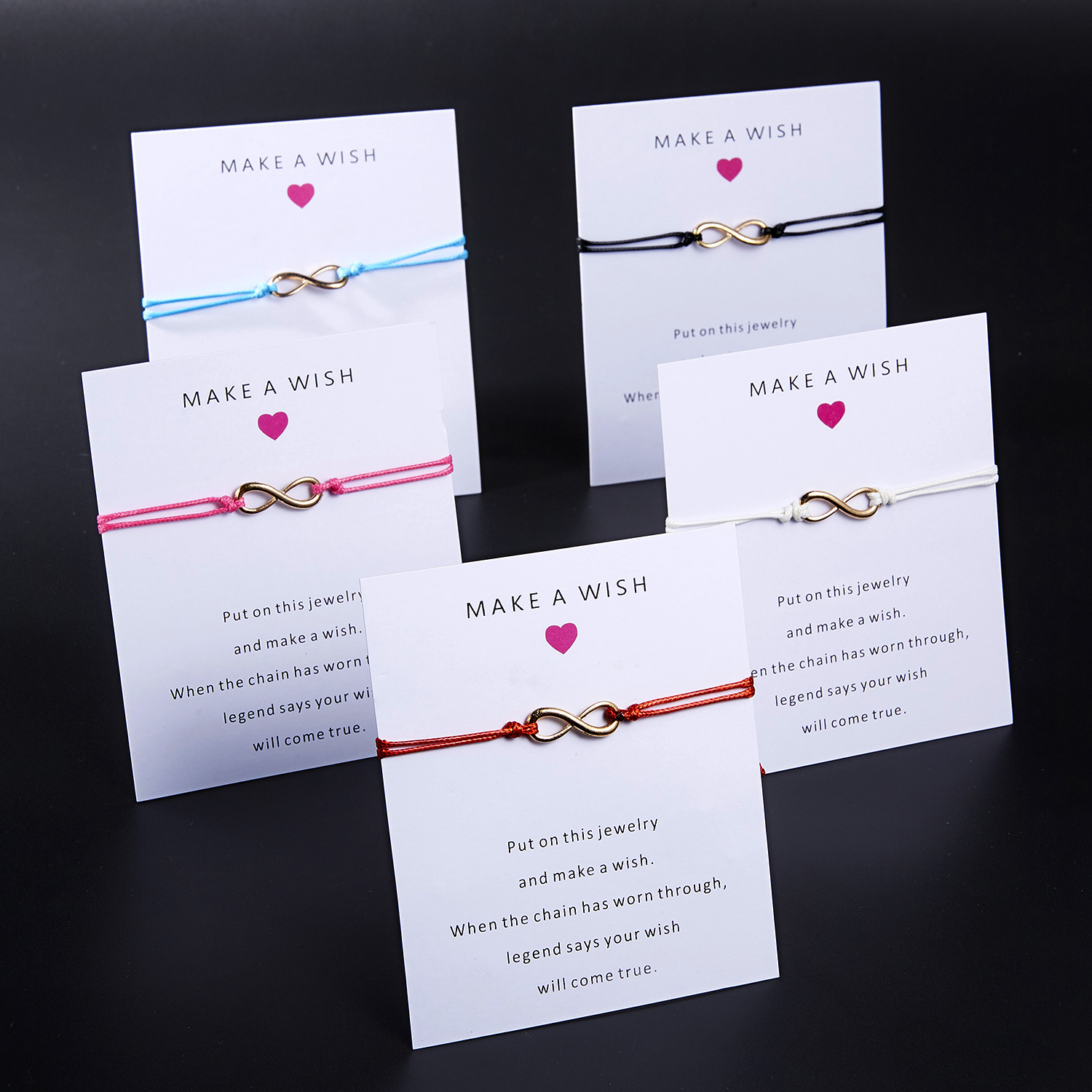 11g Weight Alloy Pendant Material Drawstring Bracelets, Red Line Bracelet Classification cord Chain Material Cord String Chain Type Daily Occasion Alloy, rope Material Valentine'S Day Festival Infinity Pattern All Seasons Season Unisex Gender Simple Style Style Simple Style Infinity Alloy Rope Cord String String Bracelets Wholesale 1