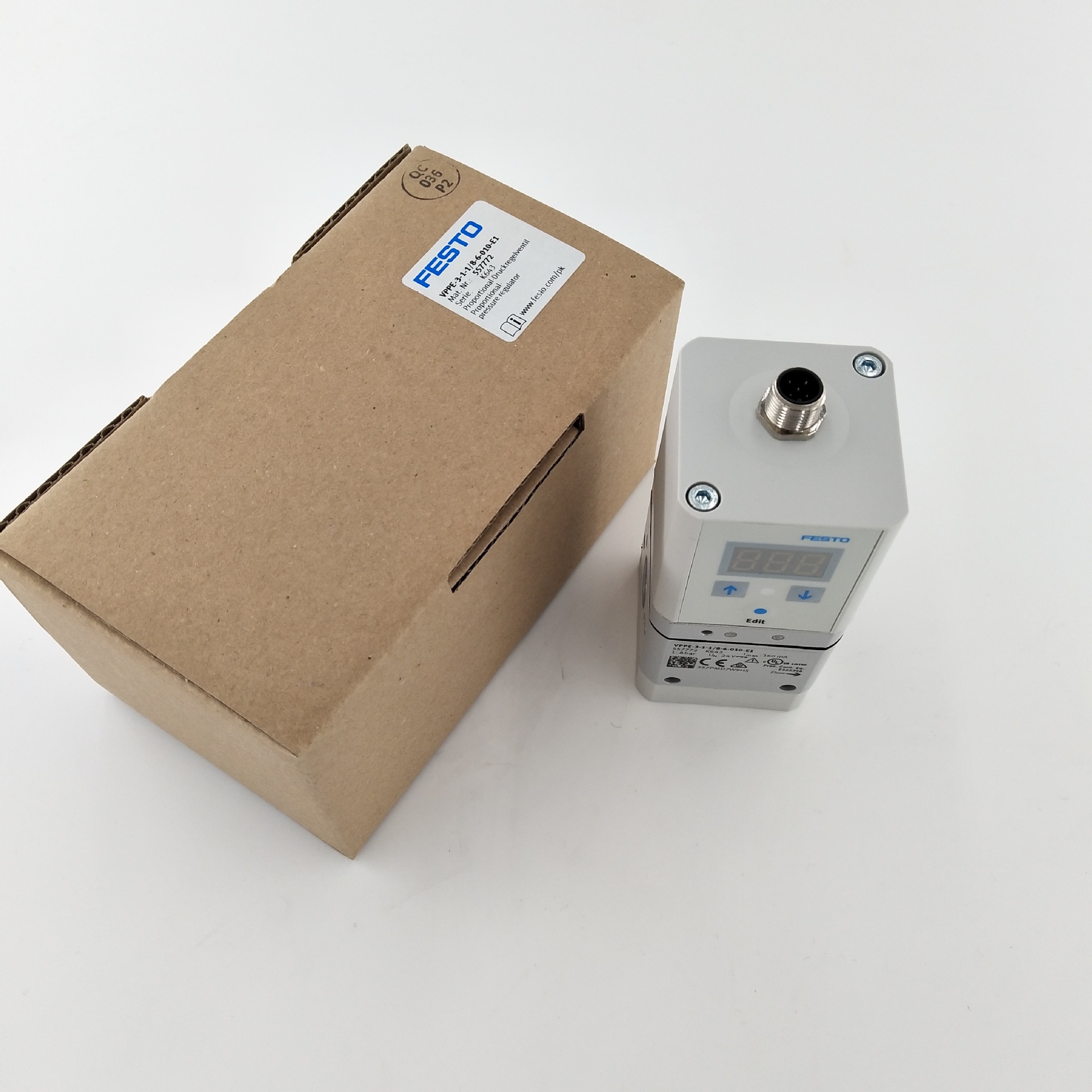 1 pcs New IN Box Festo VPPE 3 1 1/8 6 010 E1 557772 proportional valve
