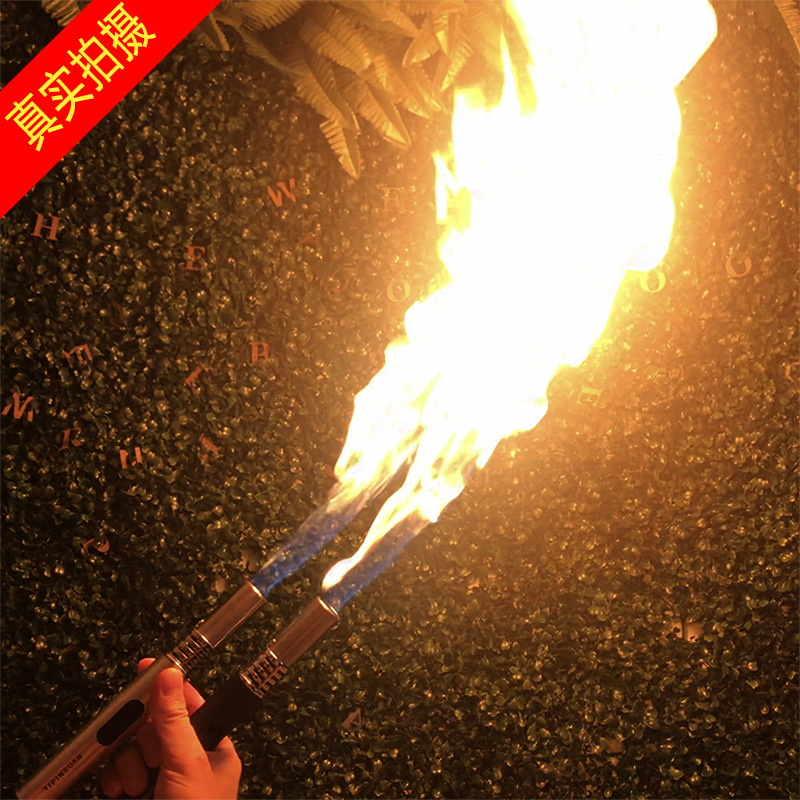 A product Hin YIPINXUAN outdoors explore Flamethrower AK158 Fourth upgrade Flame Impact Strong