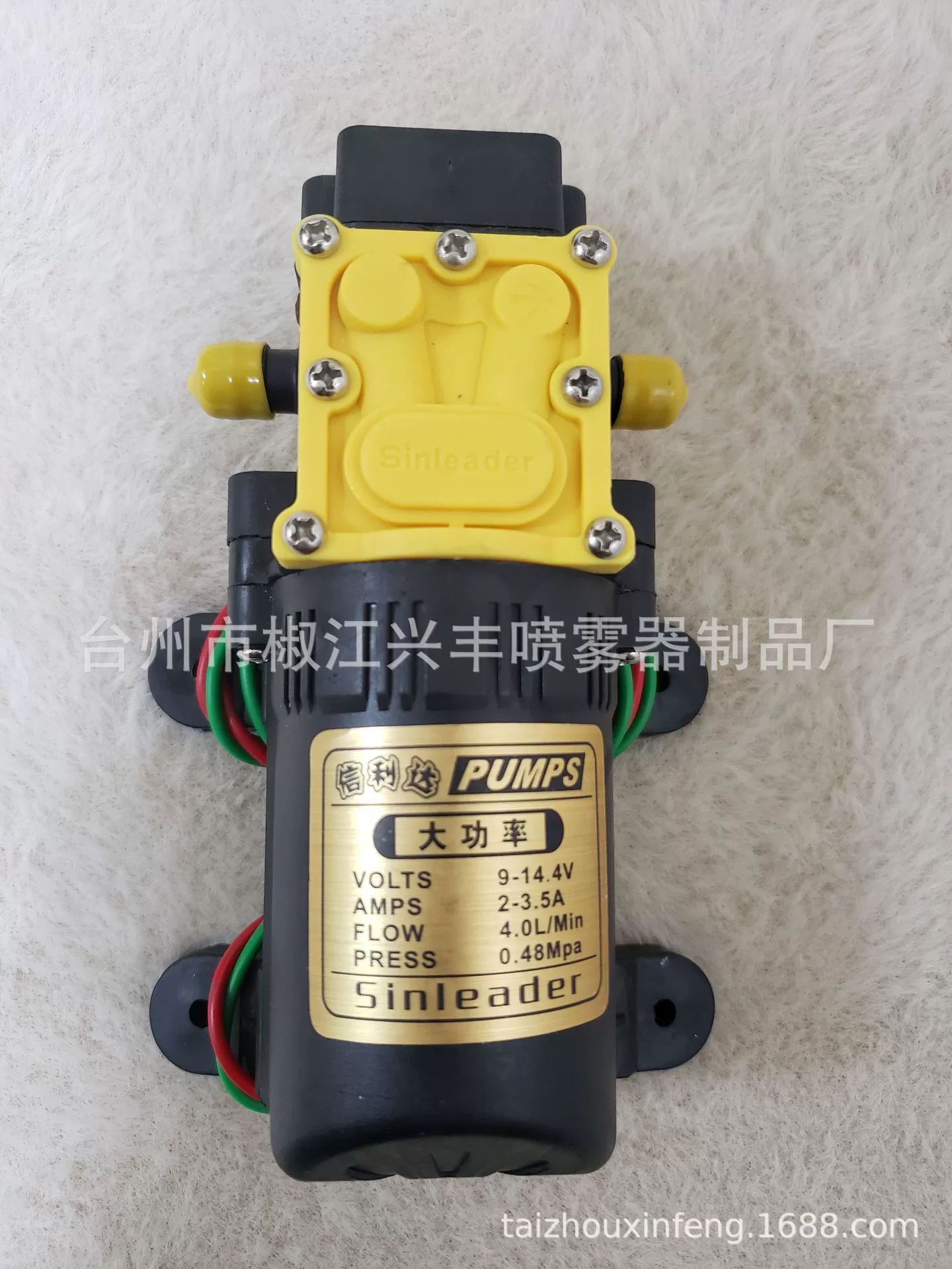 DJ-12 обратный поток 4,0 л/мин Электрический распылитель 12 В мембранный насос sinleader распылитель водяной насос