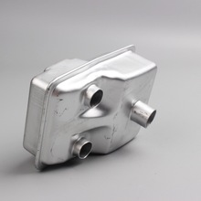 挖坑机消音器 44-5/48地钻种植种树钻地打孔钻冰机消48地钻消声器