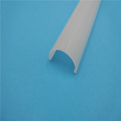 厂家生产 PC灯罩条乳白 光扩散效果PC T8 T5 可开模定制