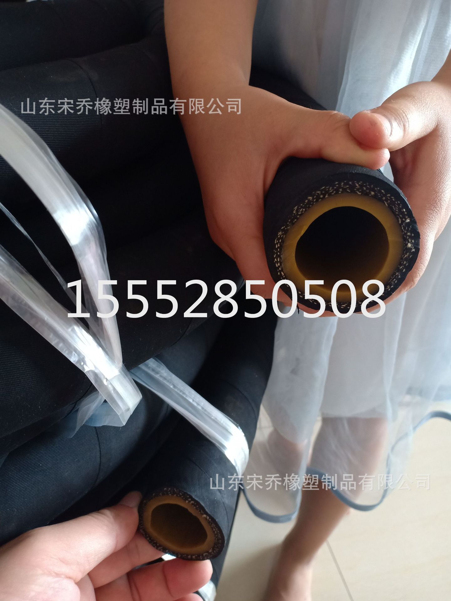 32mm51mm64mm76mm耐磨耐损喷砂胶管聚氨酯耐磨夹布喷浆胶管