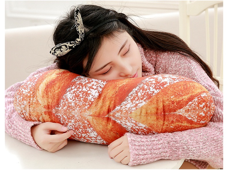 Plush simulation food cream bread pillow cushion cute creative snacks toys funny gift spoof girls