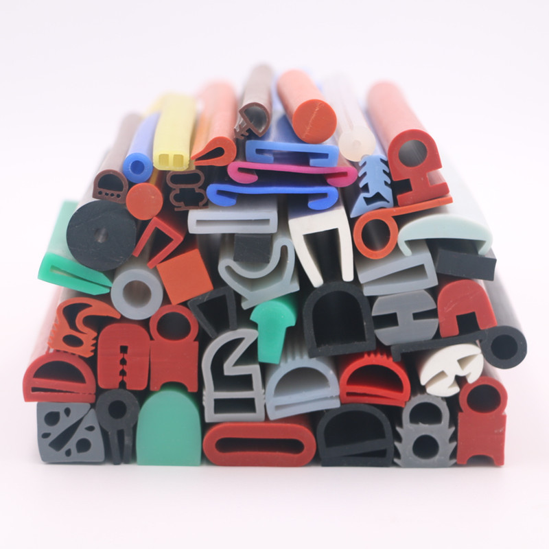 耐高温硅胶条 硅胶密封条 异型硅胶密封条 食品级硅橡胶条