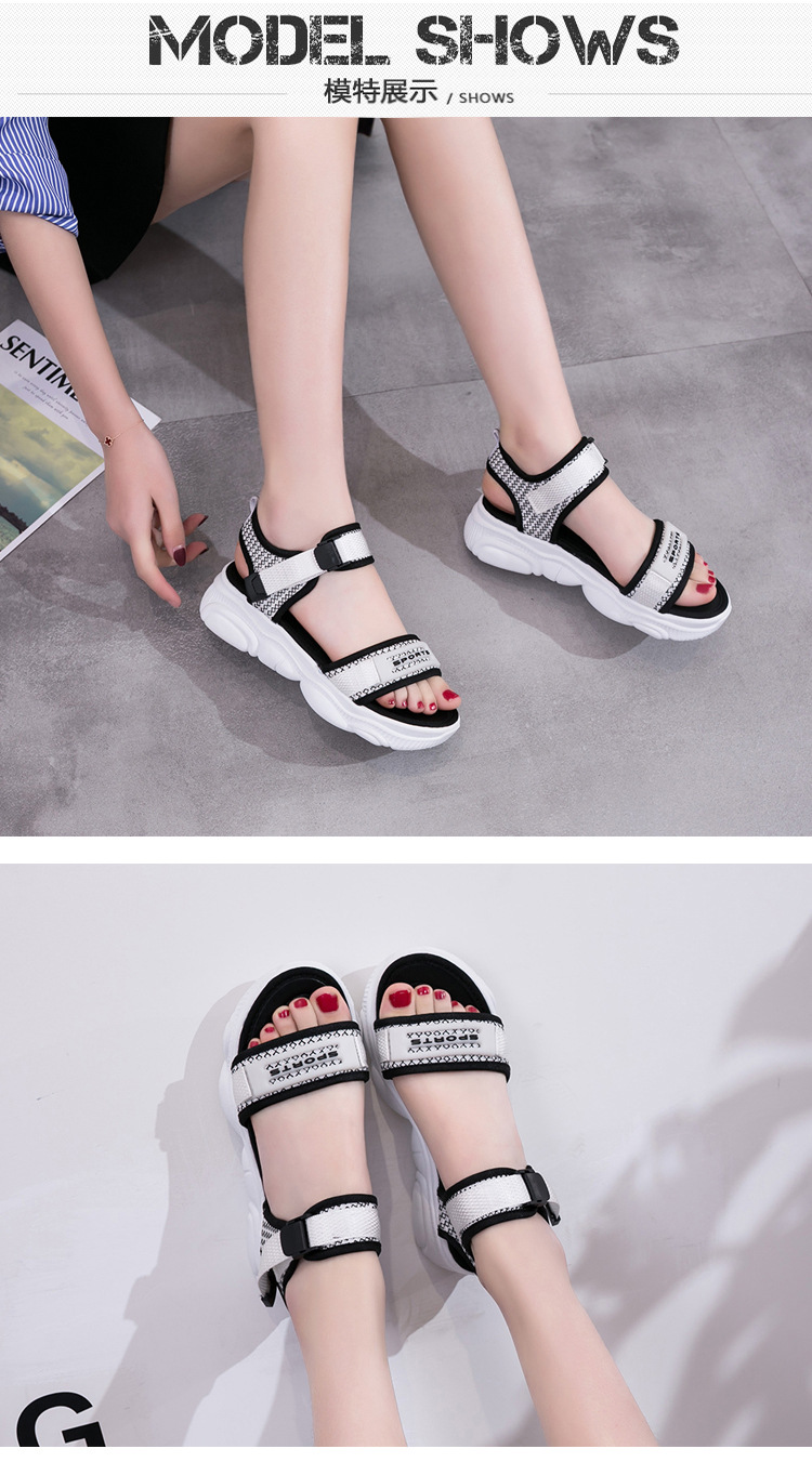 Chaussures été pour femme en Caoutchouc - Ref 3346661 Image 18