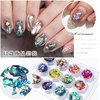 Japanese new pattern Nail enhancement Jewelry natural Shell pieces Abalone Fragment Nail Drill Gaoliangze nail suit