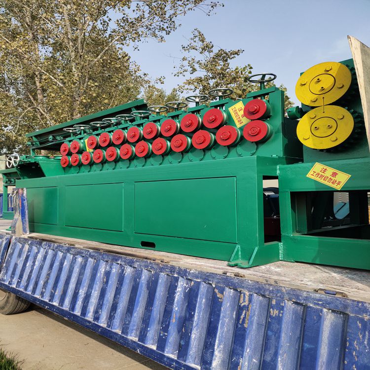 新疆展鸿高速多轮钢筋调直机 伺服飞剪切断排齐落料 数控调直机