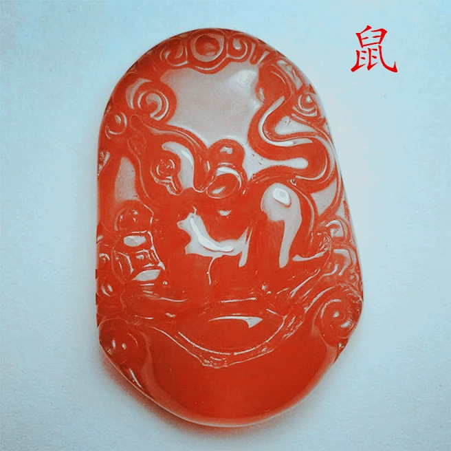 Agate onyx pendant jade, китайский гороскоп, подарок на день рождения