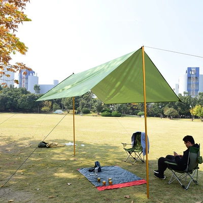 Çadırlar rainproof beach silver curtain