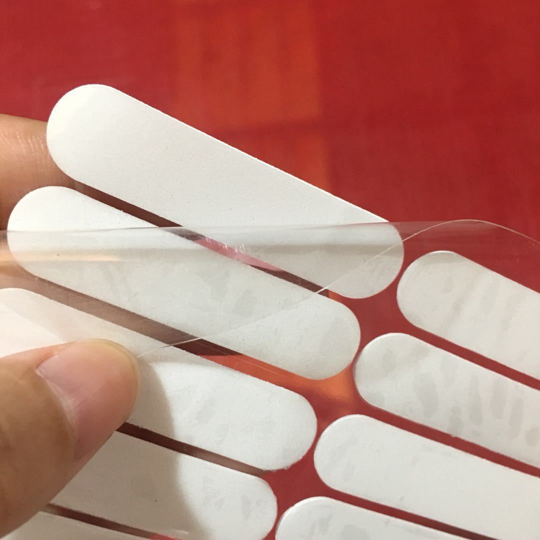 双面纳米无痕可移胶 超薄水洗透明pet可移胶 可移无痕胶模切定制