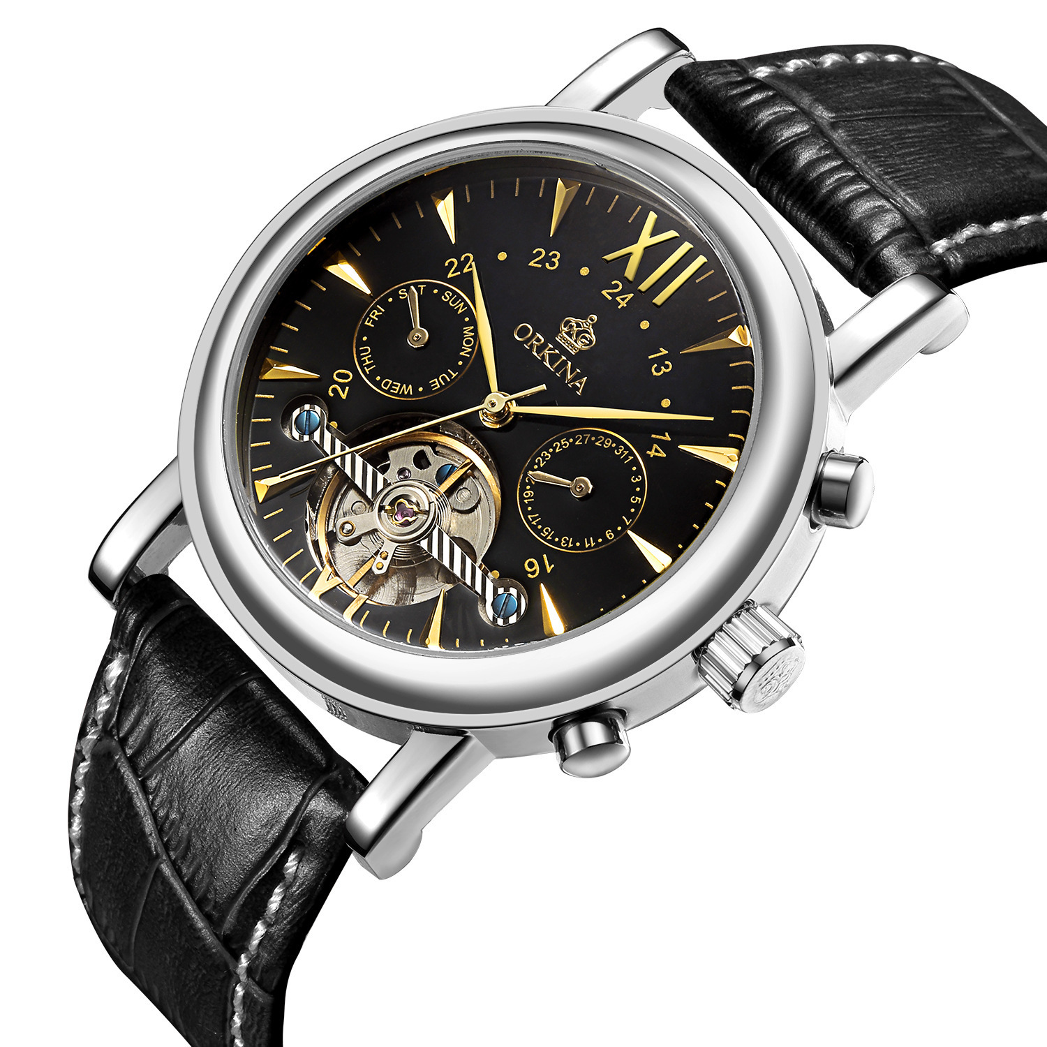 Retro Hollow Mechanical Watch