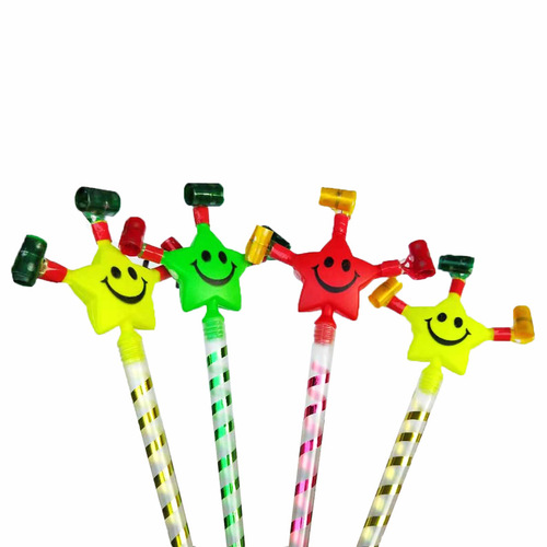 Whistle that makes a sound, large smiley face, five-pointed star and dragon, small gifts and toys for children's summer enrollment activities